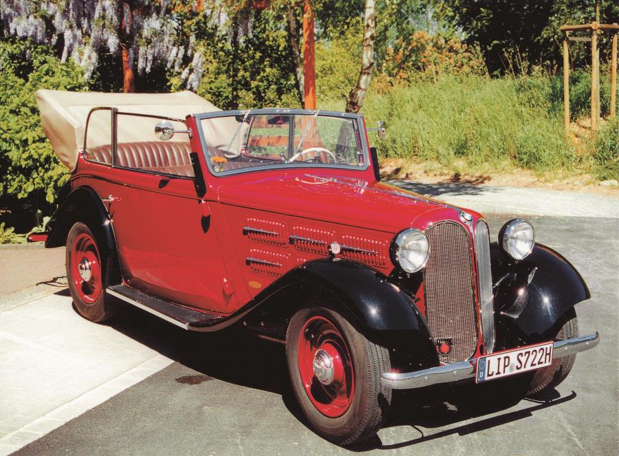  BMW 303 Kabriolett 4-Sitzig 1933 года  (фото 7 из 8)